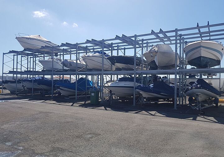 pallet racking for boat storage