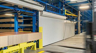 automatic warehouse timber storage