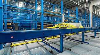 automatic warehouse timber storage