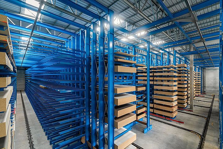 automatic warehouse timber storage