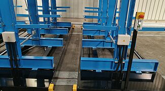 mobile cantilever racking